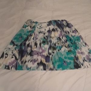 Water colored skirt